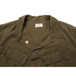 VINTAGE US ARMY POPLIN TROPICAL COMBAT JACKET 3RD PATTERN 1969 SIZE LARGE SHORT(Vintage Us Army Tropical Combat Jacket 3rd Pattern 1969 Size Large Short) -Rare Gear USA Shop DSC 2115 1