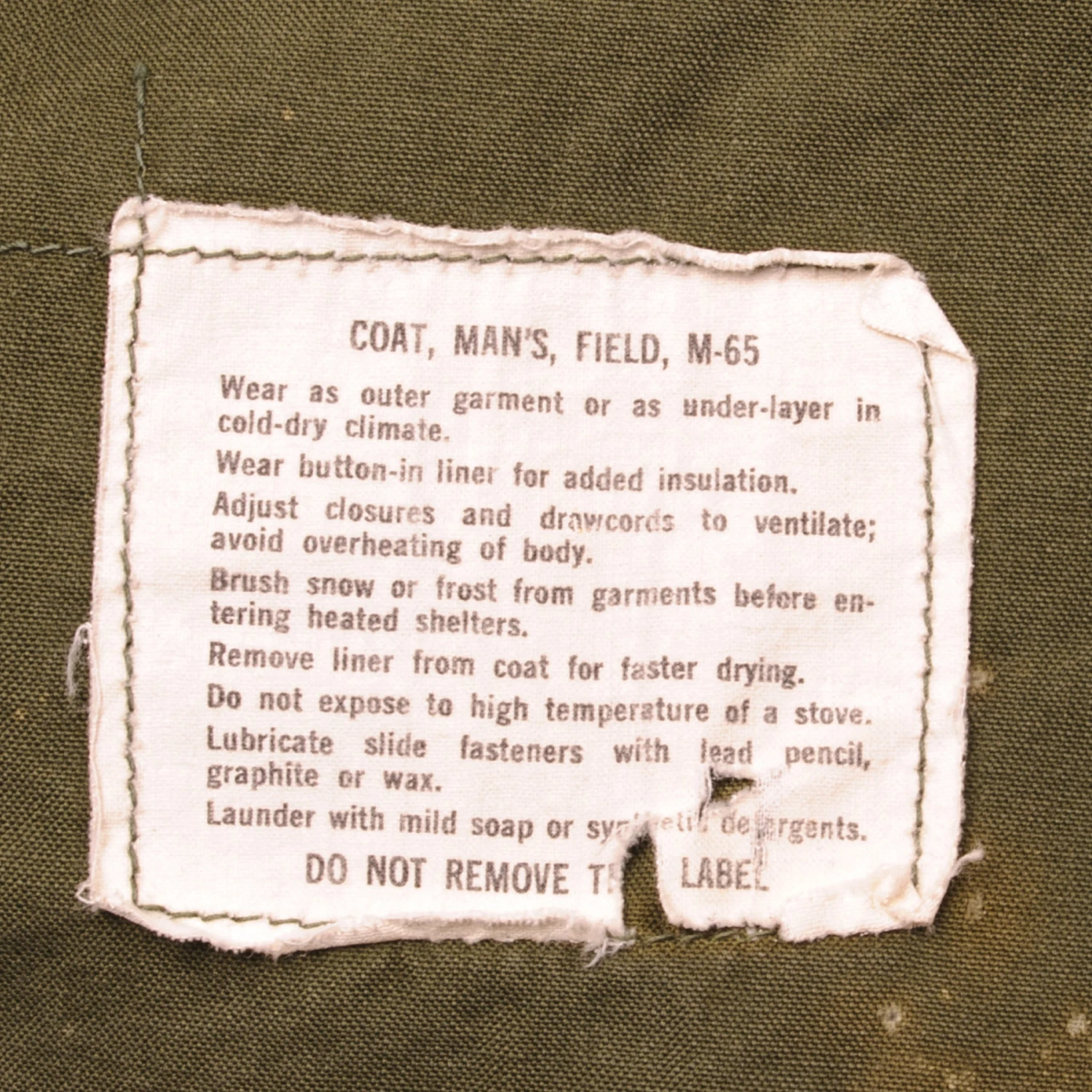 VINTAGE USMC M-1965 M65 FIELD JACKET 1969 VIETNAM WAR SIZE SMALL REGULAR(Vintage Usmc M 1965 M65 Field Jacket 1969 Vietnam War Size Small Regular) 5 VINTAGE USMC M-1965 M65 FIELD JACKET 1969 VIETNAM WAR SIZE SMALL REGULAR(Vintage Usmc M 1965 M65 Field Jacket 1969 Vietnam War Size Small Regular) - Image 5