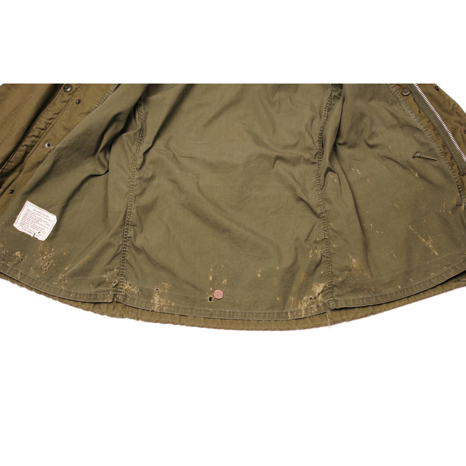 VINTAGE USMC M-1965 M65 FIELD JACKET 1969 VIETNAM WAR SIZE SMALL REGULAR(Vintage Usmc M 1965 M65 Field Jacket 1969 Vietnam War Size Small Regular) 12 VINTAGE USMC M-1965 M65 FIELD JACKET 1969 VIETNAM WAR SIZE SMALL REGULAR(Vintage Usmc M 1965 M65 Field Jacket 1969 Vietnam War Size Small Regular) - Image 12