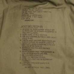 VINTAGE US ARMY M-1951 M51 FIELD JACKET 1953 KOREAN WAR SIZE LARGE REGULAR(Vintage Us Army M 1951 M51 Field Jacket 1953 Size Large Regular) -Rare Gear USA Shop DSC 2302