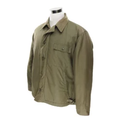 VINTAGE USN US NAVY A2 DECK JACKET COLD WEATHER 1985 SIZE LARGE(Vintage Usn Us Navy A2 Deck Jacket Cold Weather 1985 Size Large)