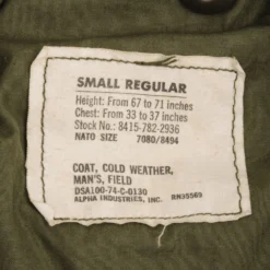 VINTAGE USMC M65 FIELD JACKET STENCIL 1BN 2MAR 1974 VIETNAM WAR SIZE SMALL REG(Vintage Usmc M65 Field Jacket Stencil 1bn 2mar 1974 Vietnam War Size Small Reg) 14 VINTAGE USMC M65 FIELD JACKET STENCIL 1BN 2MAR 1974 VIETNAM WAR SIZE SMALL REG(Vintage Usmc M65 Field Jacket Stencil 1bn 2mar 1974 Vietnam War Size Small Reg) -Rare Gear USA Shop DSC 2331