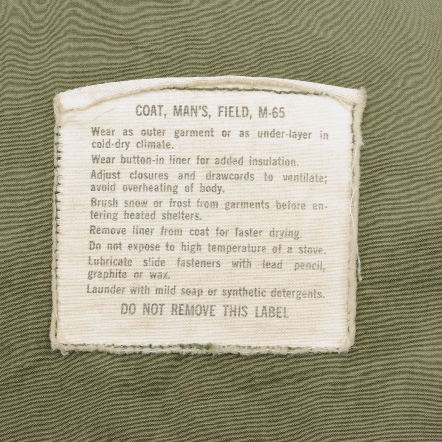 VINTAGE US ARMY M1965 M65 FIELD JACKET 1960S VIETNAM WAR LARGE SHORT(Vintage Us Army M1965 M65 Field Jacket 1960s Vietnam War Large Short) 5 VINTAGE US ARMY M1965 M65 FIELD JACKET 1960S VIETNAM WAR LARGE SHORT(Vintage Us Army M1965 M65 Field Jacket 1960s Vietnam War Large Short) - Image 5