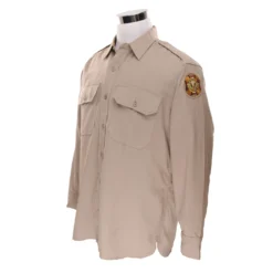 VINTAGE USAF US AIR FORCE W PATCH 1963 VIETNAM WAR SHIRT MIL-S-4863A SIZE 16 1/2(Vintage Usaf Us Air Force With Patch 1963 Vietnam War Shirt Size 16 1 2)