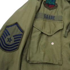 VINTAGE USAF US AIR FORCE M-1965 M65 1960S VIETNAM PATCHED FIELD JACKET SMALL LONG(Vintage Usaf Us Air Force M 1965 M65 1970s Vietnam Patched Field Jacket Small Long) -Rare Gear USA Shop DSC 2378