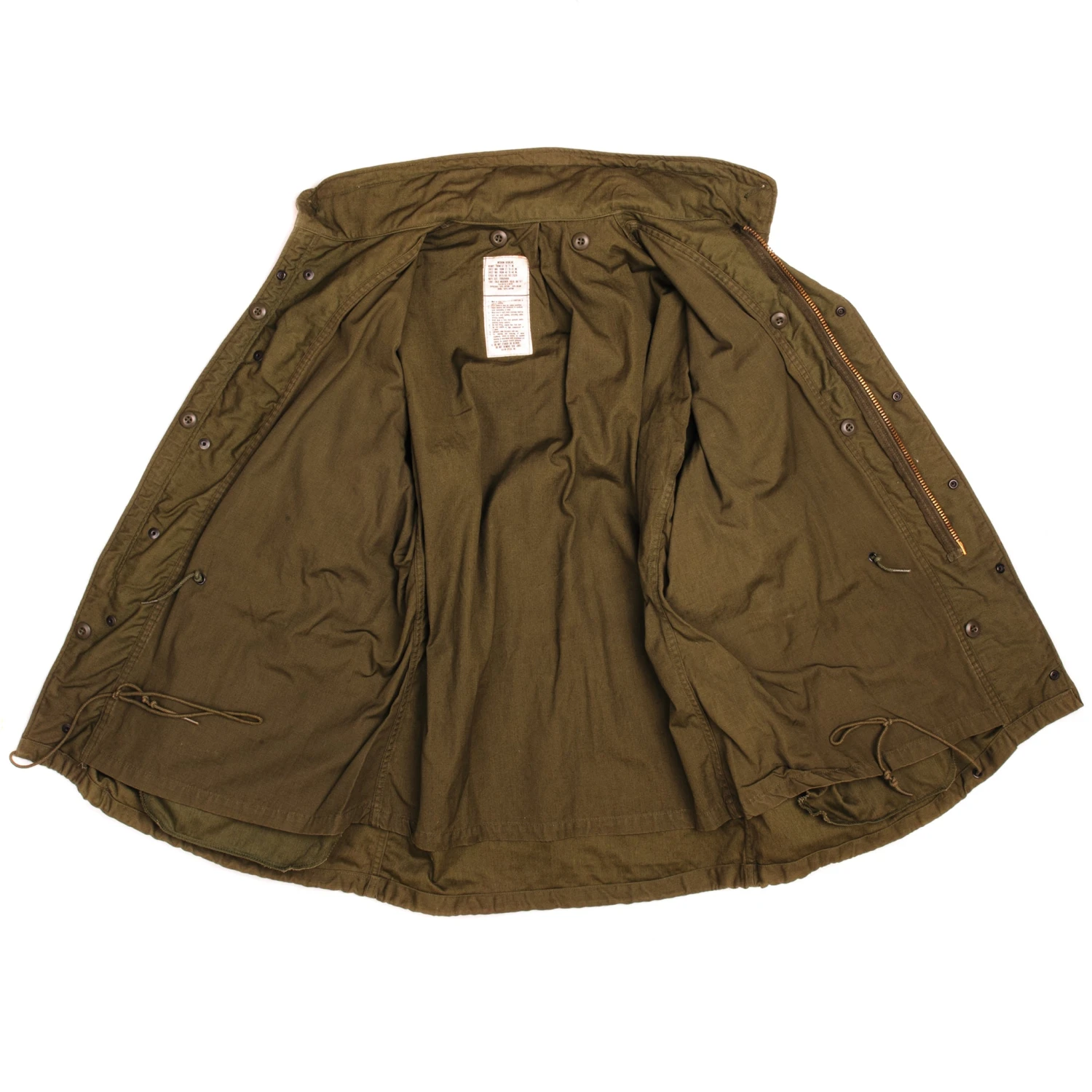 VINTAGE US ARMY M-1965 M65 FIELD JACKET 1982 SIZE MEDIUM REGULAR STENCILED(Vintage Us Army M 1965 M65 Field Jacket 1982 Size Medium Regular 2) 3 VINTAGE US ARMY M-1965 M65 FIELD JACKET 1982 SIZE MEDIUM REGULAR STENCILED(Vintage Us Army M 1965 M65 Field Jacket 1982 Size Medium Regular 2) - Image 3