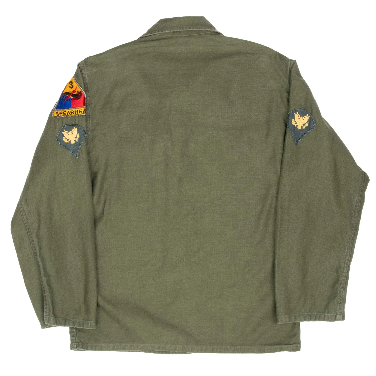 VINTAGE US ARMY UTILITY SHIRT P58 1959 FIRST PAT VIETNAM WAR PATCH SMALL(Vintage Us Army Utility Shirt P58 1959 First Pat Vietnam War Patch Small) 3 VINTAGE US ARMY UTILITY SHIRT P58 1959 FIRST PAT VIETNAM WAR PATCH SMALL(Vintage Us Army Utility Shirt P58 1959 First Pat Vietnam War Patch Small) - Image 3