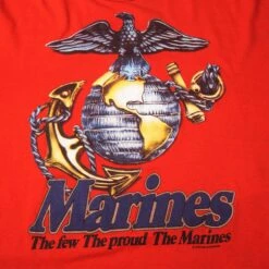 VINTAGE US MARINES USMC TEE SHIRT 1993 SIZE XXL MADE IN USA(Vintage Us Marines Tee Shirt 1993 Size Xxl Made In Usa) -Rare Gear USA Shop DSC 2498 1