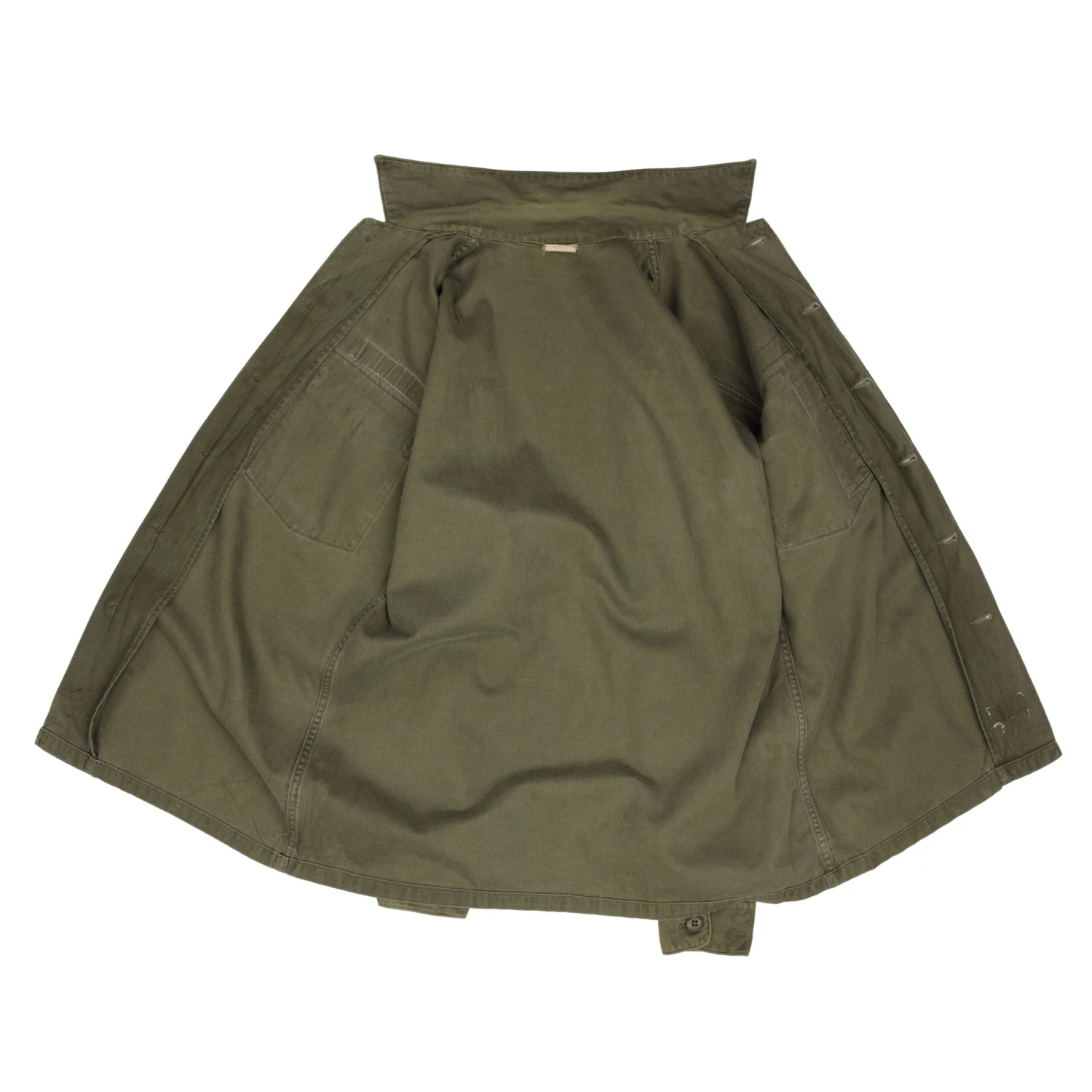 VINTAGE US ARMY 1970S VIETNAM WAR UTILITY SATEEN SHIRT P64 PATCH SIZE 15 1/2 X33(Vintage Us Army 1970s Vietnam War Utility Sateen Shirt P64 Patch Size 15 1 2 X 33) 9 VINTAGE US ARMY 1970S VIETNAM WAR UTILITY SATEEN SHIRT P64 PATCH SIZE 15 1/2 X33(Vintage Us Army 1970s Vietnam War Utility Sateen Shirt P64 Patch Size 15 1 2 X 33) - Image 9