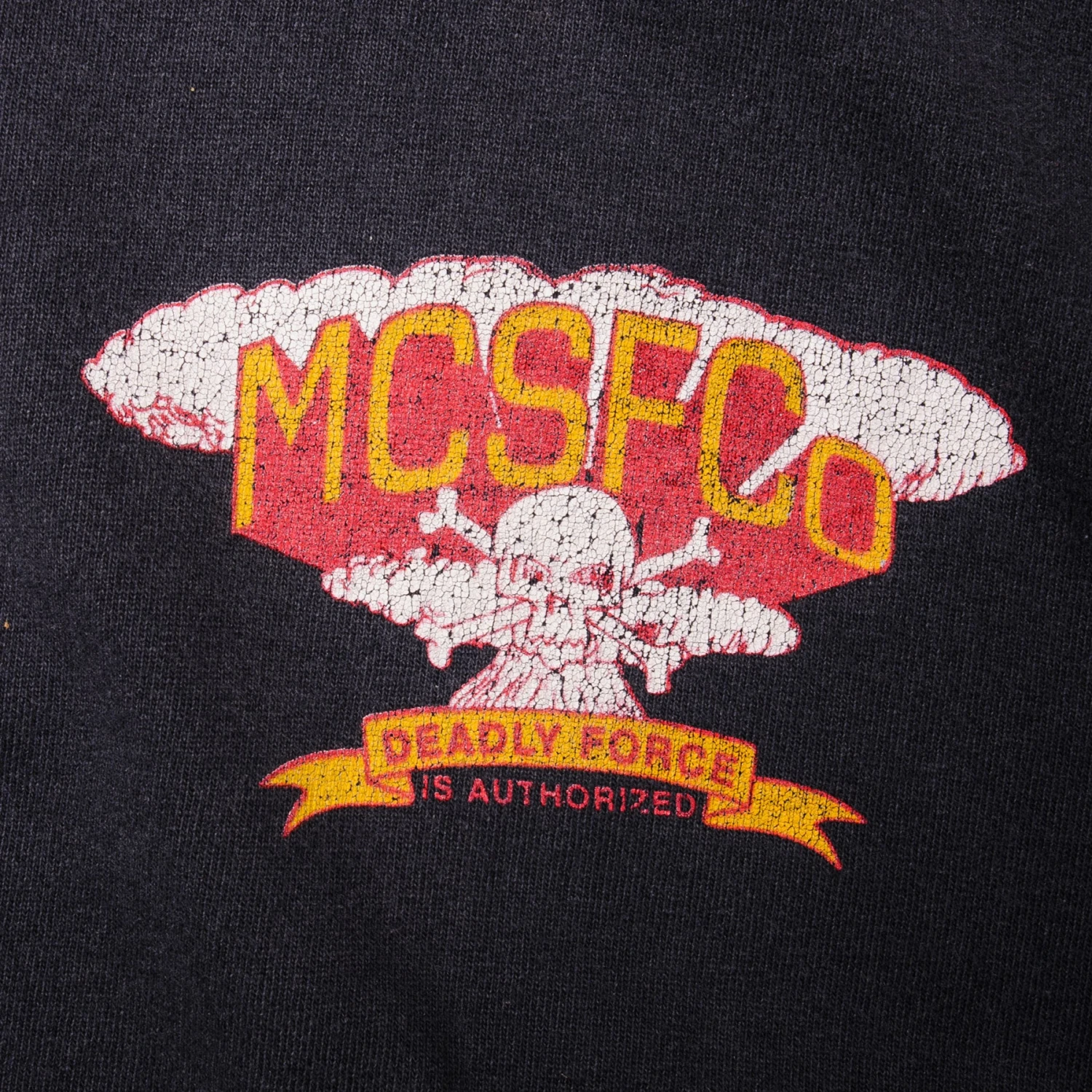VINTAGE MILITARY MCSFCO THIRD PLATOON TEE SHIRT 90S SIZE MEDIUM MADE IN USA(Copy Of Vintage Military Army United States Coast Guards Tee Shirt 1991 Size Large Made In Usa) 5 VINTAGE MILITARY MCSFCO THIRD PLATOON TEE SHIRT 90S SIZE MEDIUM MADE IN USA(Copy Of Vintage Military Army United States Coast Guards Tee Shirt 1991 Size Large Made In Usa) - Image 5