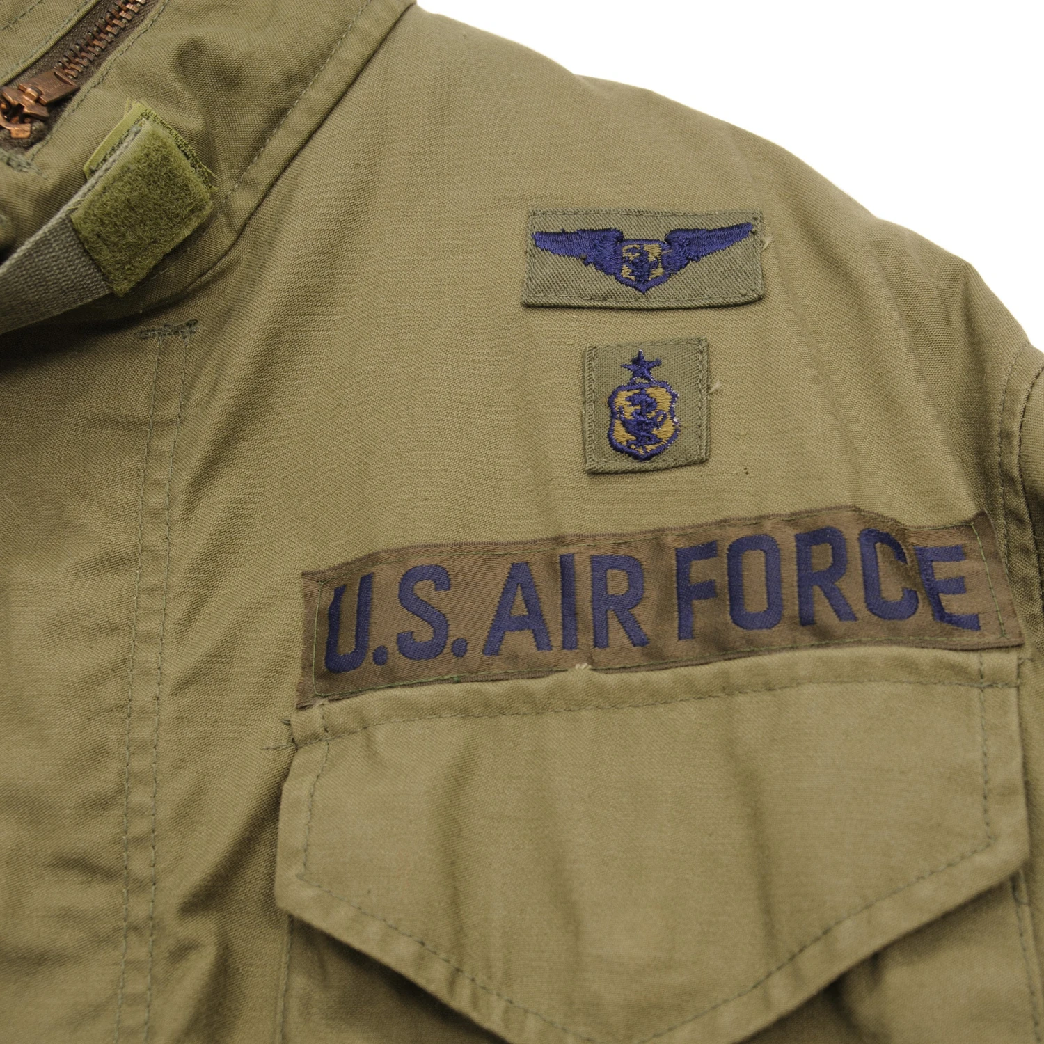 VINTAGE USAF US AIR FORCE M-1965 M65 FIELD JACKET 1979 MAJOR STRATEGIC AIR COMMAND 379TH STRAT HOSPITAL PATCH SIZE EXTRA SMALL SHORT(Usaf Us Air Force 1970s M65 M 65 Field Jacket Extra Small Short Vietnam Major Strategic Air Command 379th Strat Hospital Patch) 7 VINTAGE USAF US AIR FORCE M-1965 M65 FIELD JACKET 1979 MAJOR STRATEGIC AIR COMMAND 379TH STRAT HOSPITAL PATCH SIZE EXTRA SMALL SHORT(Usaf Us Air Force 1970s M65 M 65 Field Jacket Extra Small Short Vietnam Major Strategic Air Command 379th Strat Hospital Patch) - Image 7