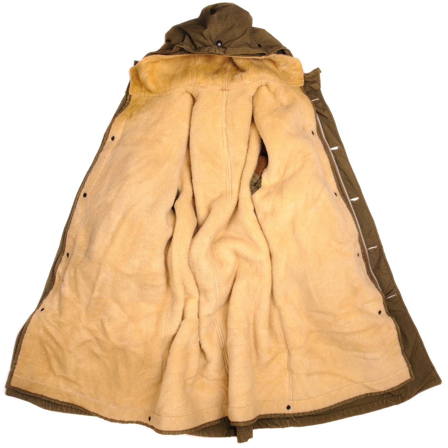 VINTAGE USAF M-1951 M51 OVERCOAT PARKA WITH PILE LINER 1951 KOREAN WAR SIZE SMALL(Vintage Usaf M 1951 M51 Parka Complete With Pile Liner 1951 Korean War Size Small) 3 VINTAGE USAF M-1951 M51 OVERCOAT PARKA WITH PILE LINER 1951 KOREAN WAR SIZE SMALL(Vintage Usaf M 1951 M51 Parka Complete With Pile Liner 1951 Korean War Size Small) - Image 3