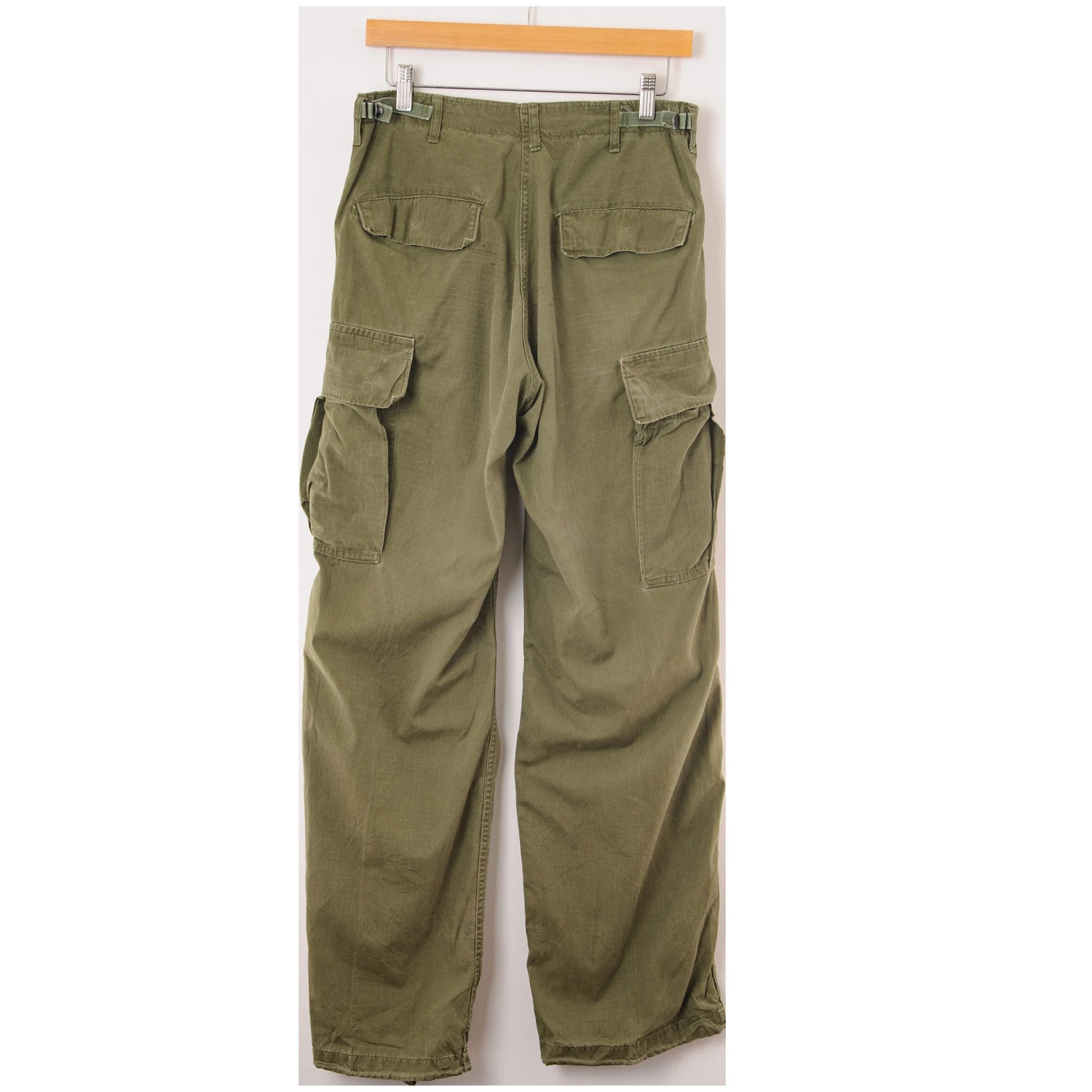 US ARMY FIELD TROUSERS PANTS RIP STOP POPLIN 1969 VIETNAM WAR SIZE 30X32 SMALL LONG(Vietnam War Field Trousers Pants Rip Stop Polin Class 1 1969 Cotton 30x32 Small Long) 2 US ARMY FIELD TROUSERS PANTS RIP STOP POPLIN 1969 VIETNAM WAR SIZE 30X32 SMALL LONG(Vietnam War Field Trousers Pants Rip Stop Polin Class 1 1969 Cotton 30x32 Small Long) - Image 2