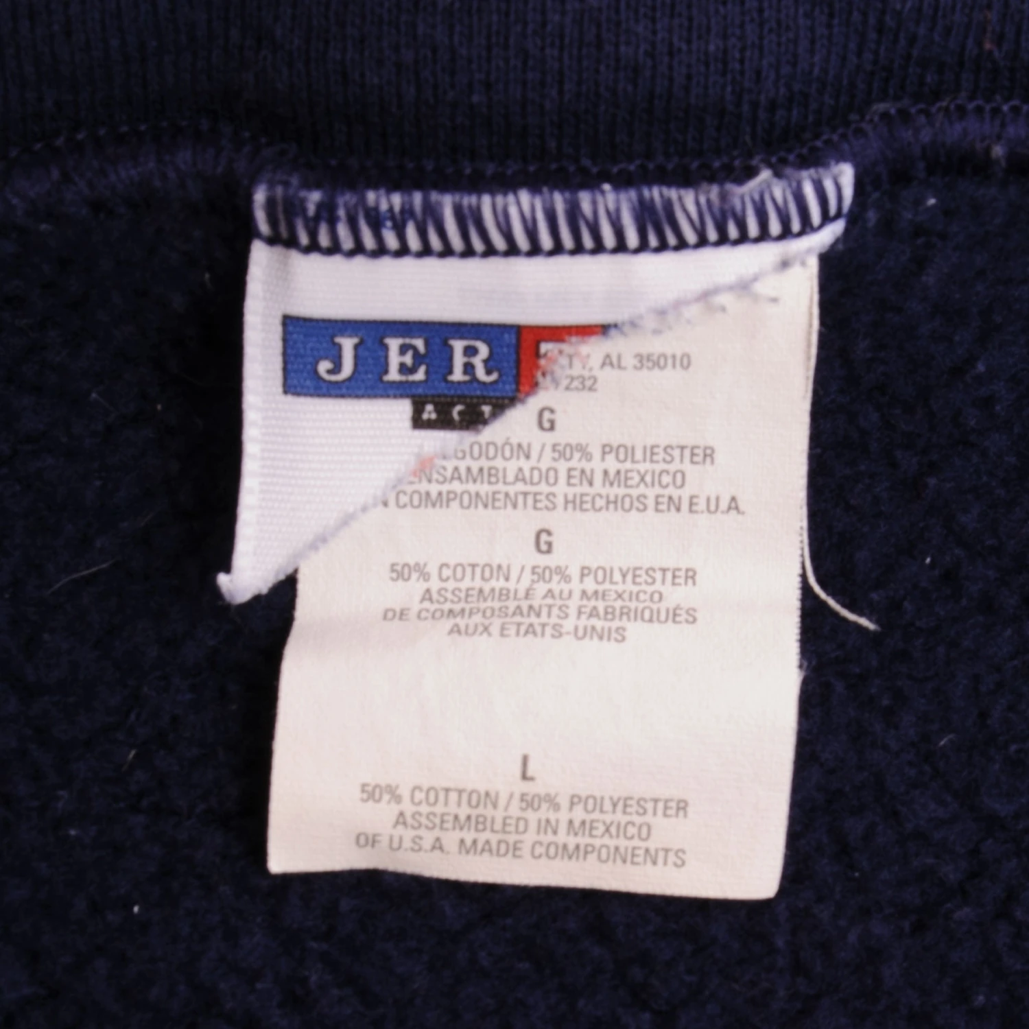 VINTAGE 9-11 MEMORIAL NYPD SWEATSHIRT WITH ZIPPER 2001 SIZE LARGE(Copy Of Vintage Usn Us Navy Academy Sweatshirt Crewneck 1992 Size Xl Made In Usa) 5 VINTAGE 9-11 MEMORIAL NYPD SWEATSHIRT WITH ZIPPER 2001 SIZE LARGE(Copy Of Vintage Usn Us Navy Academy Sweatshirt Crewneck 1992 Size Xl Made In Usa) - Image 5