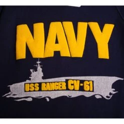 VINTAGE USN USS RANGER CV-61 SWEATSHIRT CREWNECK 1990S LARGE MADE IN USA(Vintage Usn Uss Ranger Cv 61 Sweatshirt Crewneck 1990s Large Made In Usa) -Rare Gear USA Shop DSC 2800