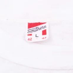 VINTAGE COMPANY K 5TH INFANTRY 1950s RUSSELL SOUTHERN TEE SHIRT MEDIUM(Vintage Company K 5th Infantry Ft Lewis Washington 1950s Russell Southern Tee Shirt Medium) -Rare Gear USA Shop DSC 2826