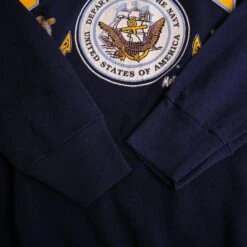 VINTAGE USN US NAVY SWEATSHIRT CREWNECK 1990S SIZE LARGE MADE IN USA(Copy Of Vintage Usn Us Navy Sweatshirt Crewneck 00s Size Large) -Rare Gear USA Shop DSC 2839