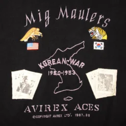 VINTAGE MIG MAULERS KOREAN WAR AVIREX ACES SWEATSHIRT 1988 SIZE MEDIUM(Vintage Mig Maulers Korean War Avirex Aces Sweatshirt 1988 Size Medium) 11 VINTAGE MIG MAULERS KOREAN WAR AVIREX ACES SWEATSHIRT 1988 SIZE MEDIUM(Vintage Mig Maulers Korean War Avirex Aces Sweatshirt 1988 Size Medium) -Rare Gear USA Shop DSC 2913 1