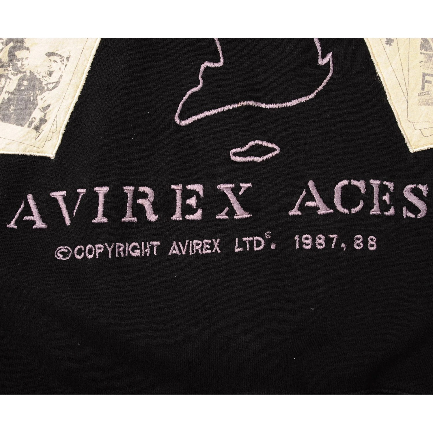 VINTAGE MIG MAULERS KOREAN WAR AVIREX ACES SWEATSHIRT 1988 SIZE MEDIUM(Vintage Mig Maulers Korean War Avirex Aces Sweatshirt 1988 Size Medium) 5 VINTAGE MIG MAULERS KOREAN WAR AVIREX ACES SWEATSHIRT 1988 SIZE MEDIUM(Vintage Mig Maulers Korean War Avirex Aces Sweatshirt 1988 Size Medium) - Image 5