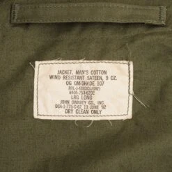 VINTAGE USAF US AIR FORCE COAT 1962 VIETNAM WAR SIZE LARGE LONG DEADSTOCK NOS(Vintage Usaf Us Air Force Coat 1962 Vietnam War Size Large Long) -Rare Gear USA Shop DSC 2937