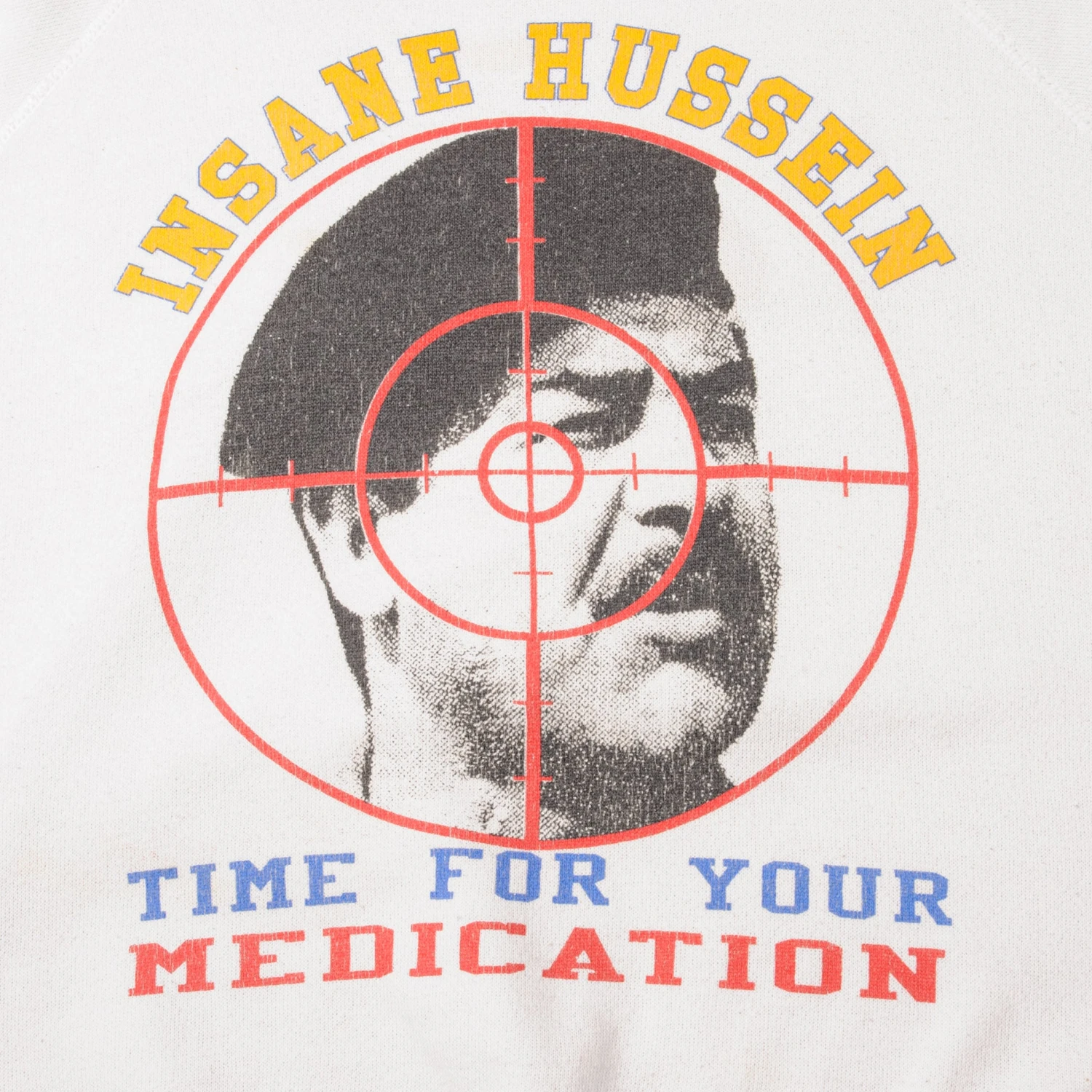 VINTAGE INSANE HUSSEIN SWEATSHIRT SIZE XL MADE IN USA(Vintage Insane Hussein Sweatshirt Size Xl Made In Usa) 6 VINTAGE INSANE HUSSEIN SWEATSHIRT SIZE XL MADE IN USA(Vintage Insane Hussein Sweatshirt Size Xl Made In Usa) - Image 6