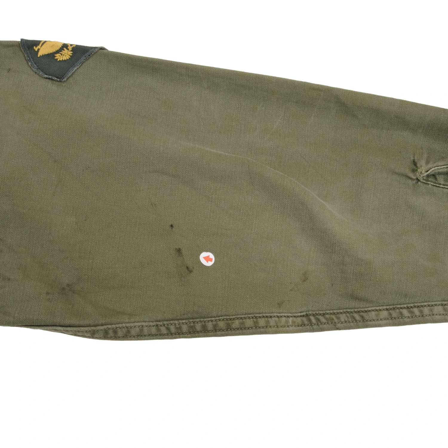 VINTAGE US ARMY 1970S VIETNAM WAR UTILITY SATEEN SHIRT P64 PATCH SIZE 15 1/2 X33(Vintage Us Army 1970s Vietnam War Utility Sateen Shirt P64 Patch Size 15 1 2 X 33) 10 VINTAGE US ARMY 1970S VIETNAM WAR UTILITY SATEEN SHIRT P64 PATCH SIZE 15 1/2 X33(Vintage Us Army 1970s Vietnam War Utility Sateen Shirt P64 Patch Size 15 1 2 X 33) - Image 10