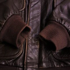 VINTAGE A2 A-2 LEATHER LL BEAN JACKET FLYERS70S 80S SIZE MEDIUM(Vintage A2 A 2 Leather Ll Bean Jacket Flyers 70s 80s Size Medium) -Rare Gear USA Shop DSC 2982