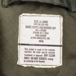 VINTAGE US AIR FORCE CWU 45/P 45P WINTER FLIGHT JACKET 1995 SIZE XL(Copy Of Vintage Us Air Force Cwu 45 P 45p Winter Flight Jacket 1995 Size Large) -Rare Gear USA Shop DSC 3044