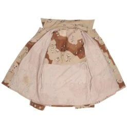 VINTAGE US ARMY DESERT CAMO CHOCOLATE CHIP COMBAT JACKET 1983 MEDIUM SHORT(Vintage Us Army Desert Camo Chocolate Chip Jacket 1982 Medium Short) -Rare Gear USA Shop DSC 3052