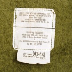 VINTAGE USN US NAVY A-2 A2 DECK JACKET COLD WEATHER 1986 SIZE LARGE (42-44)(Copy Of Vintage Usn Us Navy A 2 A2 Deck Jacket Cold Weather 1984 Size Medium 38 40) -Rare Gear USA Shop DSC 3053