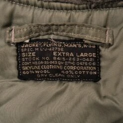 VINTAGE USAF N3B FLIGHT JACKET PARKA SNORKEL PATCH AIR FORCE 1961 SIZE XL(Vintage Usaf N3b Flight Jacket Parka Snorkel Size Xl) 20 VINTAGE USAF N3B FLIGHT JACKET PARKA SNORKEL PATCH AIR FORCE 1961 SIZE XL(Vintage Usaf N3b Flight Jacket Parka Snorkel Size Xl) -Rare Gear USA Shop DSC 3069 1