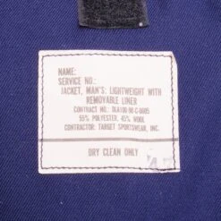 VINTAGE USAF US AIR FORCE LIGHTWEIGHT UTILITY JACKET 1990 SIZE 44R(Copy Of Vintage Usn Us Navy Unisex Utility Jacket 1996) -Rare Gear USA Shop DSC 3179