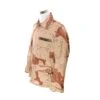 VINTAGE US ARMY CHOCOLATE CHIP DESERT CAMOUFLAGE PATTERN COMBAT JACKET 1983 DESERT STORM MEDIUM REGULAR(Copy Of Vintage Us Army Choc Chip Desert Camouflage Pattern Combat Jacket 1990 Desert Storm Size Large Long Nos)