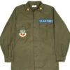 VINTAGE USAF AIR FORCE 1974 VIETNAM WAR UTILITY SATEEN SHIRT PATCH SZ 14 1/2X31(Vintage Usaf Air Force 1974 Vietnam War Utility Sateen Shirt Patch Sz 14 1 2x31)