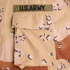 VINTAGE US ARMY CHOCOLATE CHIP DESERT CAMOUFLAGE PATTERN COMBAT JACKET 1983 DESERT STORM MEDIUM REGULAR(Copy Of Vintage Us Army Choc Chip Desert Camouflage Pattern Combat Jacket 1990 Desert Storm Size Large Long Nos) -Rare Gear USA Shop DSC 3223