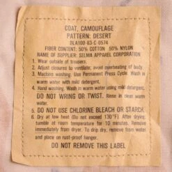 VINTAGE US ARMY CHOCOLATE CHIP DESERT CAMOUFLAGE PATTERN COMBAT JACKET 1983 DESERT STORM MEDIUM REGULAR(Copy Of Vintage Us Army Choc Chip Desert Camouflage Pattern Combat Jacket 1990 Desert Storm Size Large Long Nos) -Rare Gear USA Shop DSC 3224