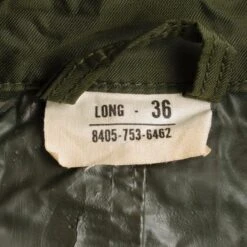 VINTAGE US ARMY VIETNAM WAR RAIN COAT 1967 SIZE 36 LONG(Copy Of Vintage Us Army All Weather Trench Coat 1986 Size 36 R) -Rare Gear USA Shop DSC 3229