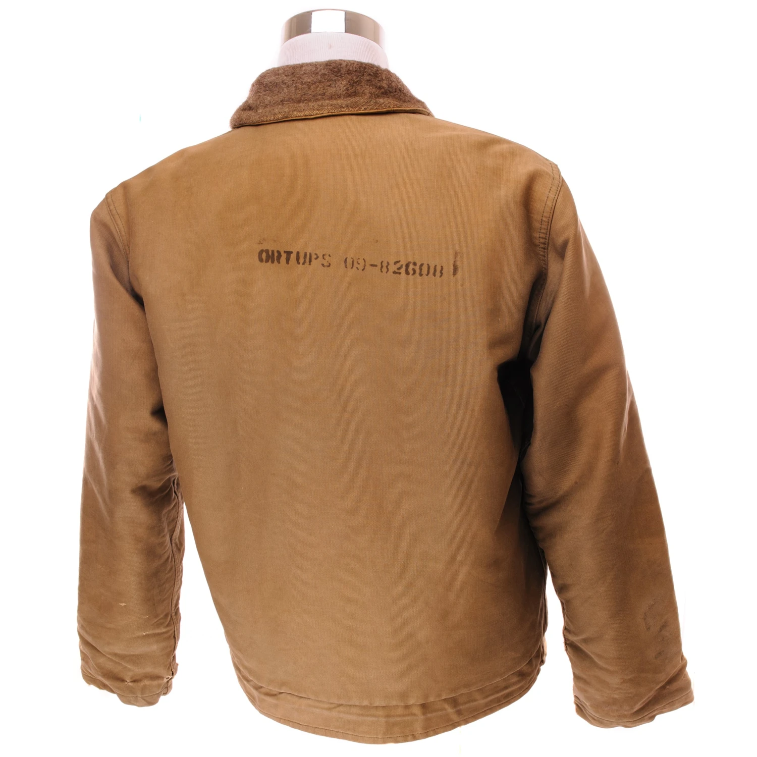 VINTAGE USN N1 N-1 DECK JACKET 1961 SIZE 40R ORTPUPS Coast Guard(Vintage Usn Alpaca Deck Jacket 1961 Vietnam War Size 40r) 2 VINTAGE USN N1 N-1 DECK JACKET 1961 SIZE 40R ORTPUPS Coast Guard(Vintage Usn Alpaca Deck Jacket 1961 Vietnam War Size 40r) - Image 2