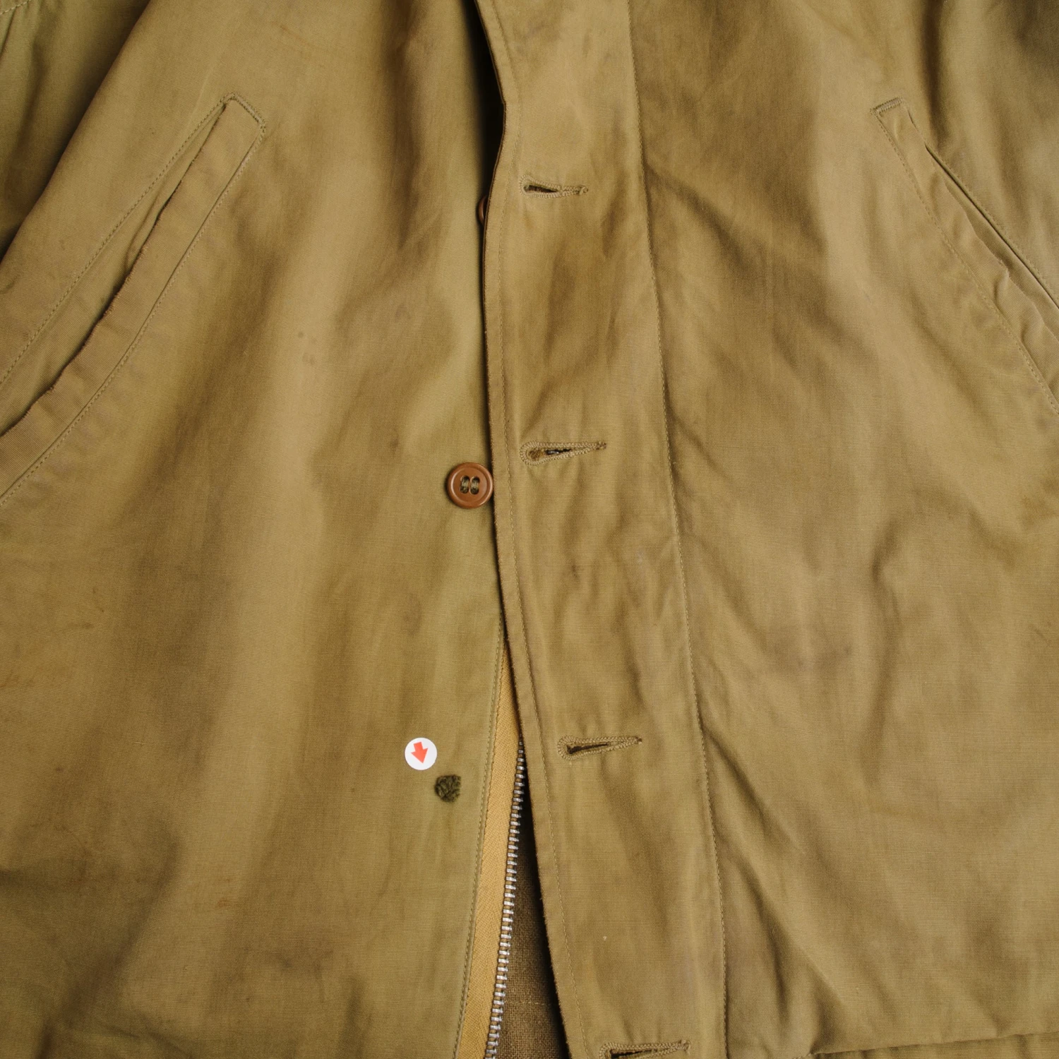 VINTAGE US ARMY FIELD JACKET M-1941 M41 1940S WW2(Copy Of Vintage Us Army Field Jacket M 1941 M41 1942 Ww2 Size 42r Mint Condition) 8 VINTAGE US ARMY FIELD JACKET M-1941 M41 1940S WW2(Copy Of Vintage Us Army Field Jacket M 1941 M41 1942 Ww2 Size 42r Mint Condition) - Image 8