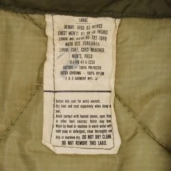 VINTAGE US ARMY M-1965 M65 WOODLAND CAMO FIELD JACKET 1984 LARGE REGULAR W LINER(Vintage Us Army M 1965 M65 Woodland Camo Field Jacket 1984 Large Regular W Liner) -Rare Gear USA Shop DSC 3321