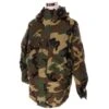 VINTAGE US ARMY GORETEX WOODLAND CAMO ECWCS PARKA 2000 SIZE LARGE LONG(Vintage Us Army Ecwcs Parka 2000 Size Large Long)