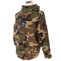 VINTAGE USAF GORETEX WOODLAND CAMO ECWCS PARKA 1996 SIZE LARGE REGULAR(Vintage Usaf Ecwcs Parka 1996 Size Large Regular)