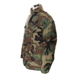 VINTAGE US ARMY M-1965 M65 WOODLAND CAMO FIELD JACKET 1984 LARGE REGULAR W LINER(Vintage Us Army M 1965 M65 Woodland Camo Field Jacket 1984 Large Regular W Liner)