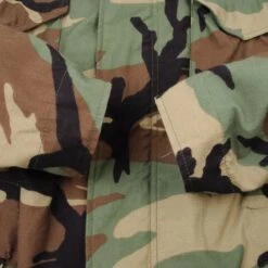 VINTAGE US ARMY M-1965 M65 WOODLAND CAMO FIELD JACKET 1999 LARGE REGULAR(Vintage Us Army M 1965 M65 Woodland Camo Field Jacket 1999 Large Regular) -Rare Gear USA Shop DSC 3375