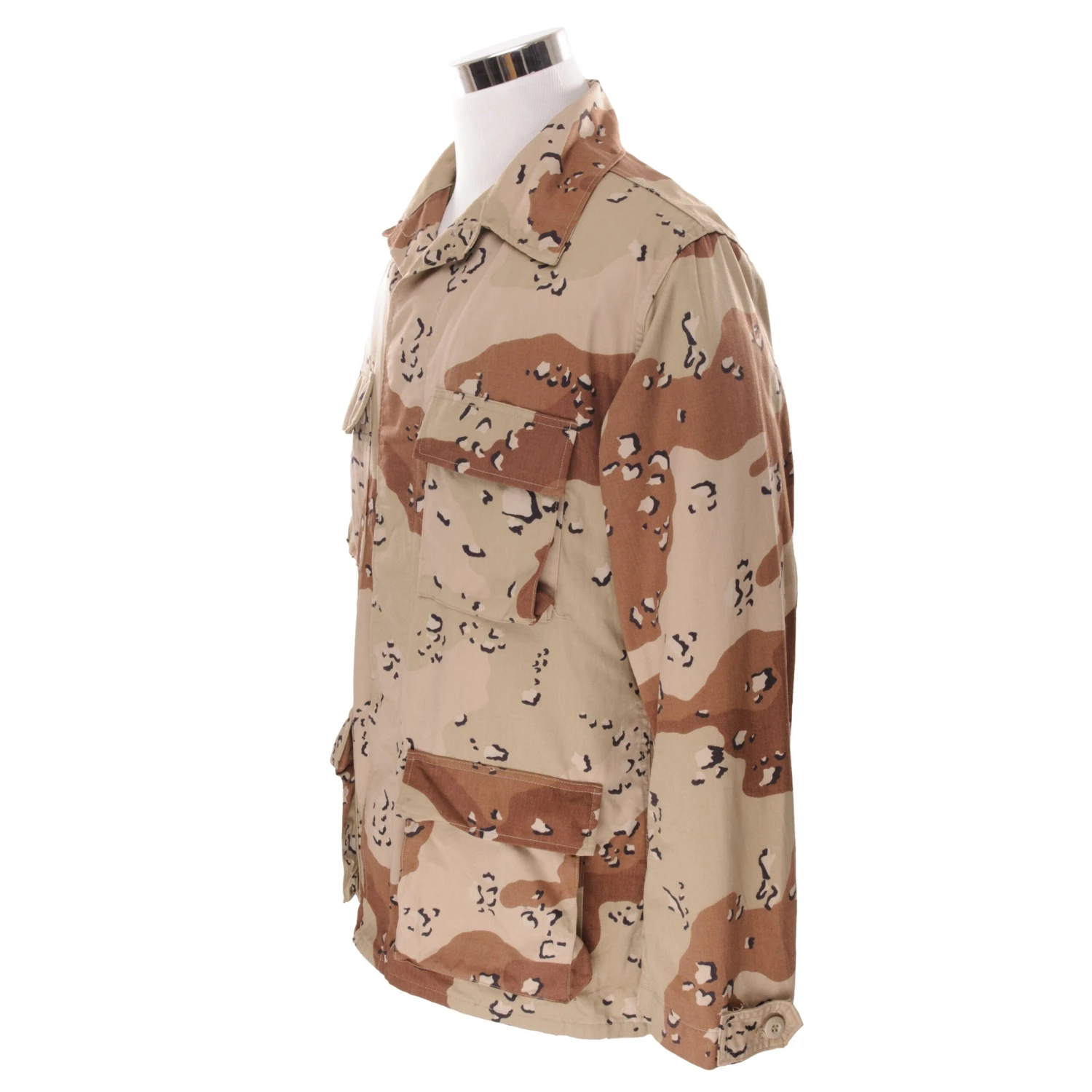 VINTAGE US ARMY DESERT CAMO CHOCOLATE CHIP JACKET 1990 MEDIUM LONG(Vintage Us Army Desert Camo Pattern Combat Jacket 1990 Desert Storm Medium Long) 2 VINTAGE US ARMY DESERT CAMO CHOCOLATE CHIP JACKET 1990 MEDIUM LONG(Vintage Us Army Desert Camo Pattern Combat Jacket 1990 Desert Storm Medium Long) - Image 2