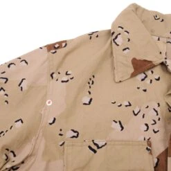 VINTAGE US ARMY DESERT CAMO CHOCOLATE CHIP COMBAT JACKET 1983 MEDIUM SHORT(Vintage Us Army Desert Camo Chocolate Chip Jacket 1982 Medium Short) -Rare Gear USA Shop DSC 3408