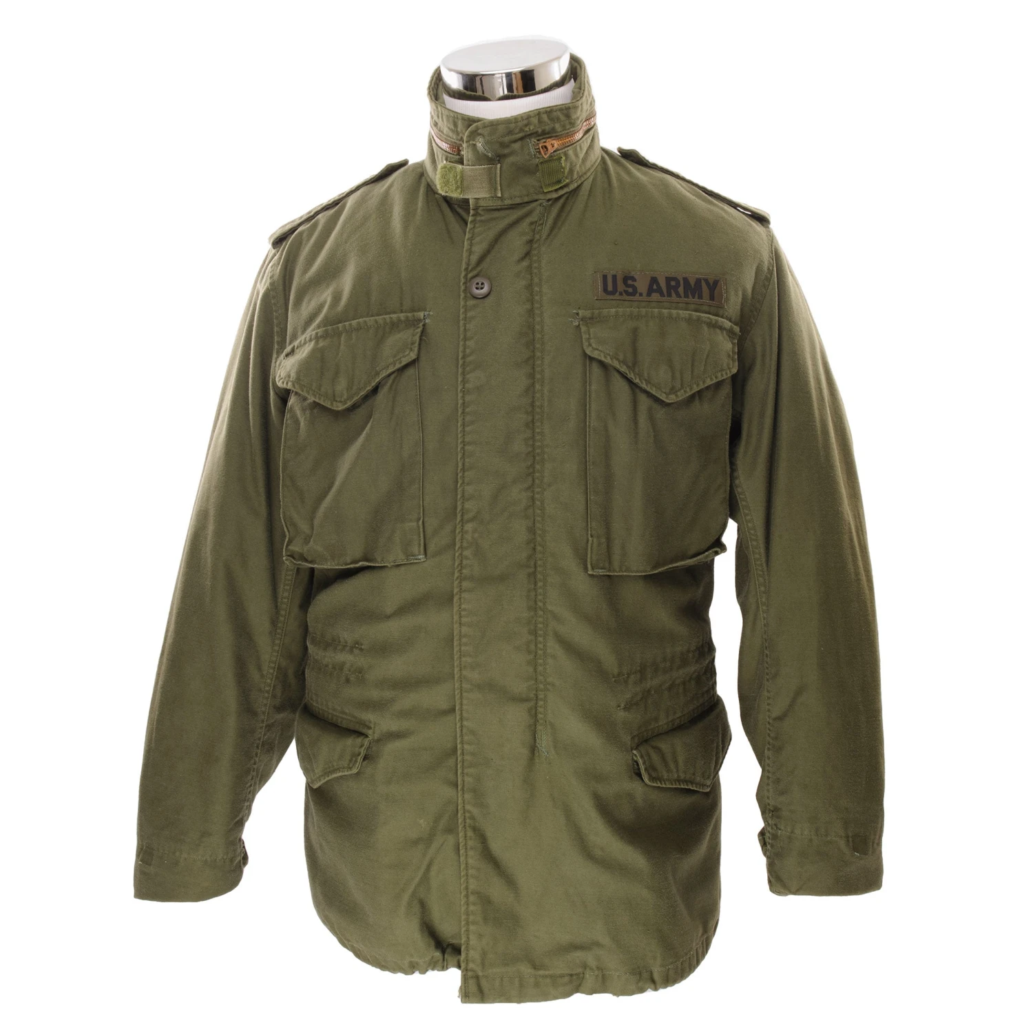 VINTAGE VIETNAM WAR US ARMYM-1965 M65 FIELD JACKET 1975 SIZE SMALL REGULAR(Copy Of Vintage Us Army M 1965 M65 Field Jacket 1980 Size Small Regular 3) 2 VINTAGE VIETNAM WAR US ARMYM-1965 M65 FIELD JACKET 1975 SIZE SMALL REGULAR(Copy Of Vintage Us Army M 1965 M65 Field Jacket 1980 Size Small Regular 3) - Image 2