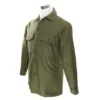 VINTAGE US ARMY SATEEN UTILITY SHIRT P64 VIETNAM WAR 1972 SIZE 15 1/2 X 31 NOS(Copy Of Vintage Us Army Sateen Utility Shirt P 64 P64 Size 16 1 2 X 36 Deadstock)