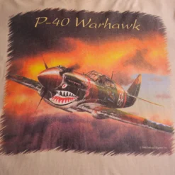 VINTAGE P-40 P40 WARHAWK 2000 TEE SHIRT SIZE XL(Copy Of My Daughter Is A Paratrooper 80s T Shirt Size Medium) 10 VINTAGE P-40 P40 WARHAWK 2000 TEE SHIRT SIZE XL(Copy Of My Daughter Is A Paratrooper 80s T Shirt Size Medium) -Rare Gear USA Shop DSC 3729