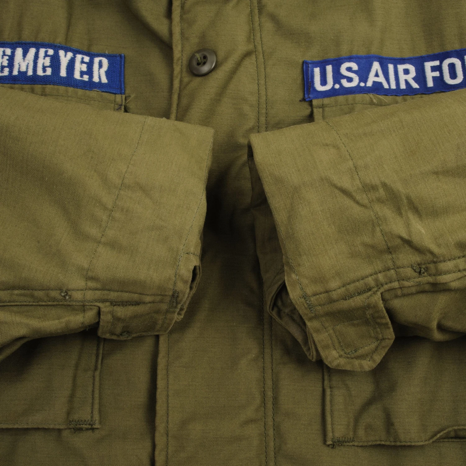 VINTAGE USAF AIR FORCE M65 PATCHED FIELD JACKET VIETNAM WAR 1972 SIZE SMALL LONG(Vintage Usaf Air Force M65 Patched Field Jacket Vietnam War 1972 Size Small Long) 8 VINTAGE USAF AIR FORCE M65 PATCHED FIELD JACKET VIETNAM WAR 1972 SIZE SMALL LONG(Vintage Usaf Air Force M65 Patched Field Jacket Vietnam War 1972 Size Small Long) - Image 8